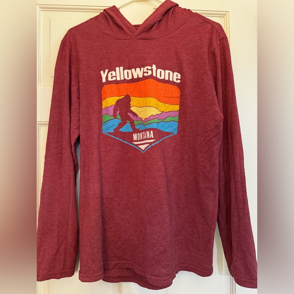 Yellowstone National Park Montana Long Sleeve Tshirt